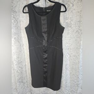 Signature By Sangria black sheath dress vintage 8